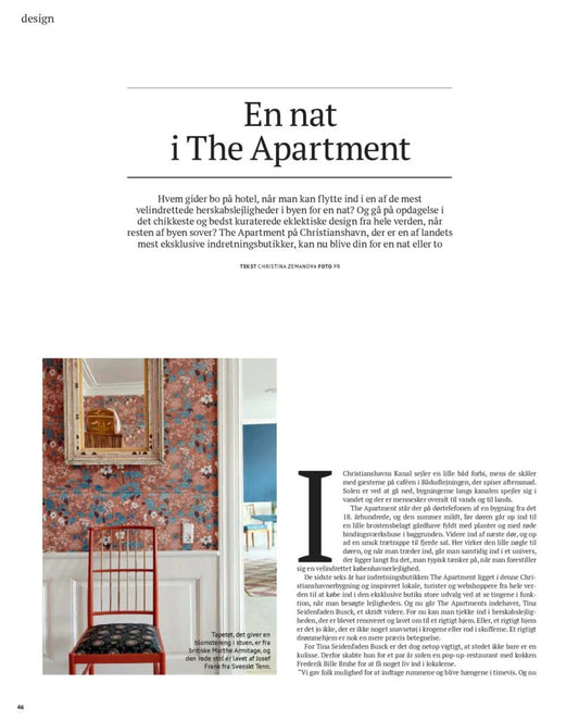 The Apartment Residence in Børsen Pleasure