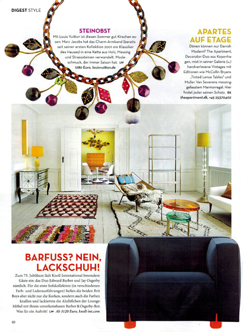 The Apartment in Architectural Digest