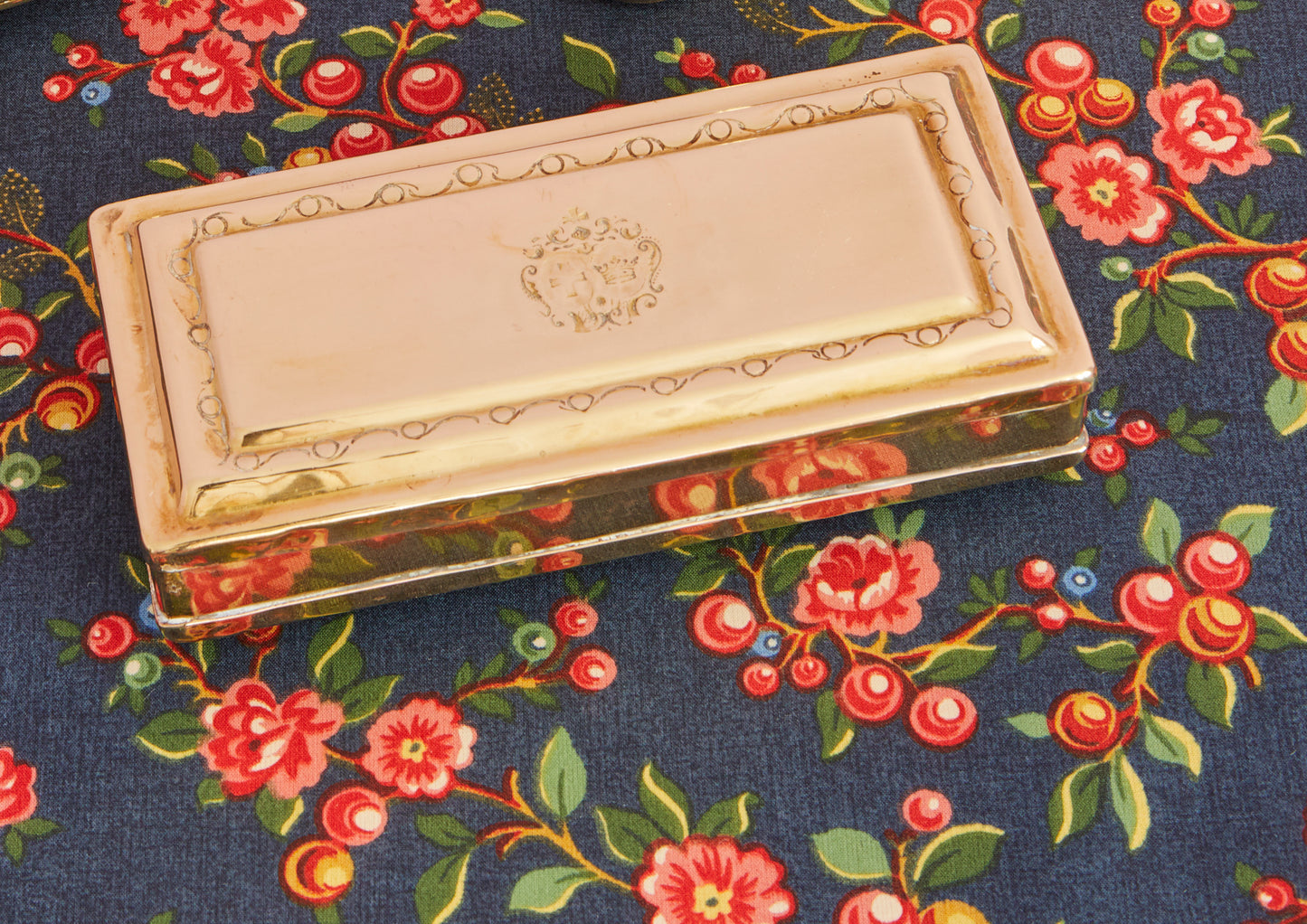 Set of Brass Boxes