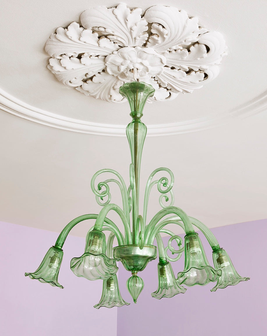 Glass Chandelier