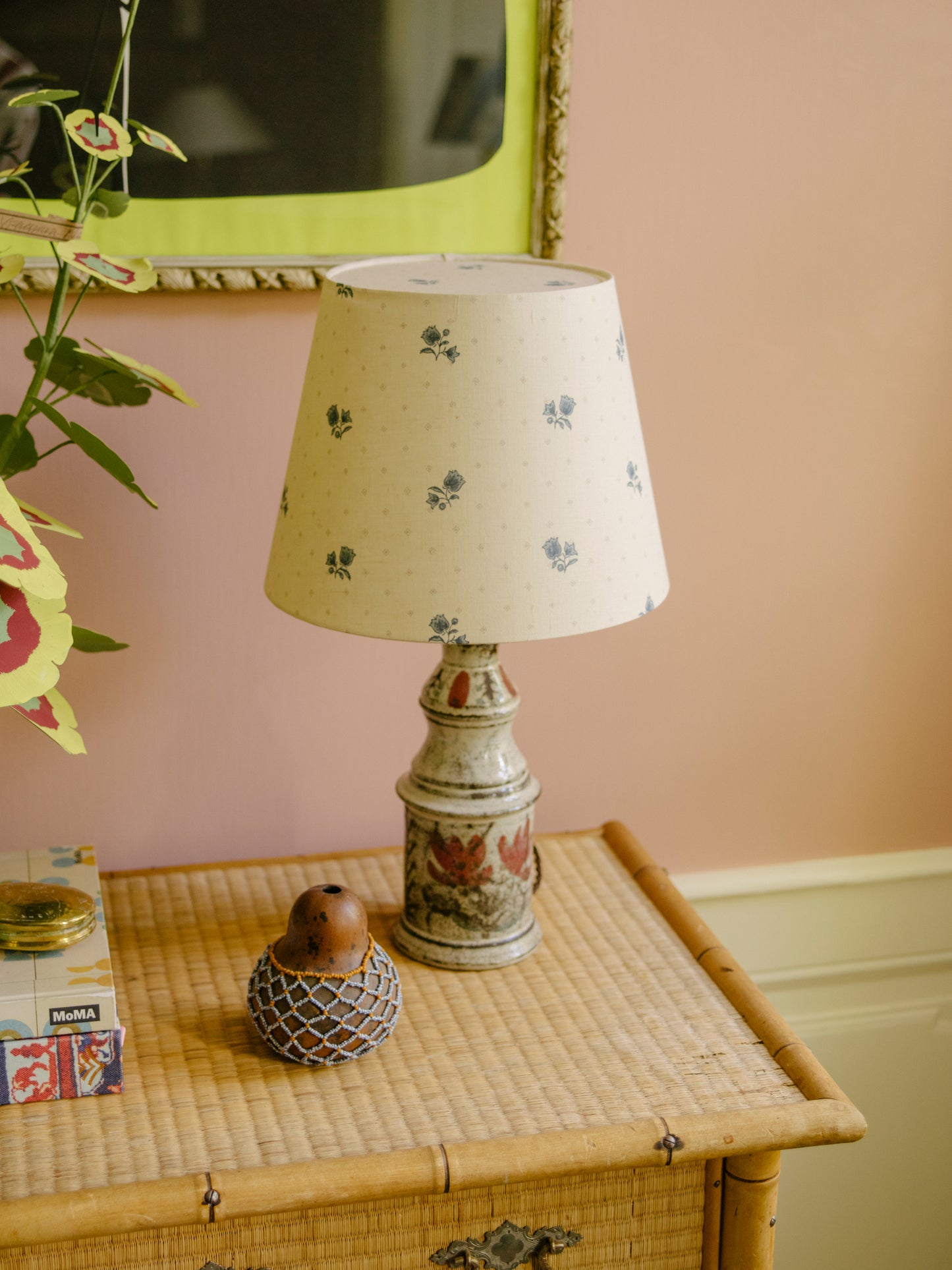 Decorative Beaded Gourd